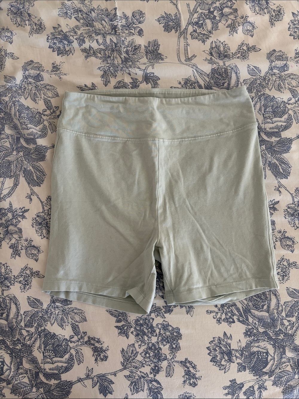 FP Movement by Free People Sage Green High-Rise Bike Shorts